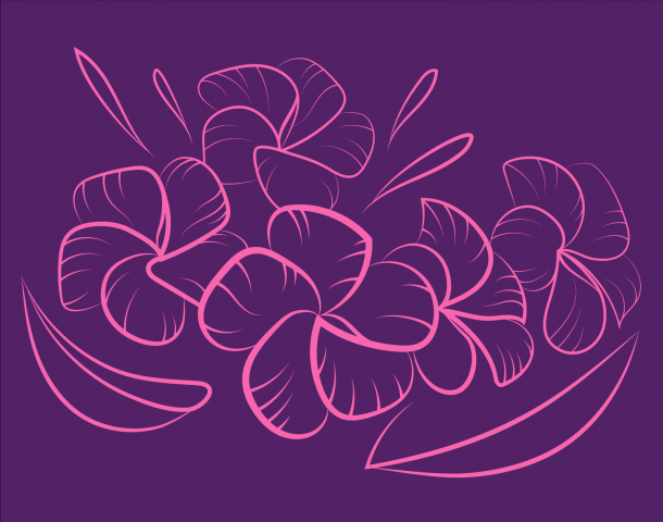 Цветочная иллюстрация. Вектор.