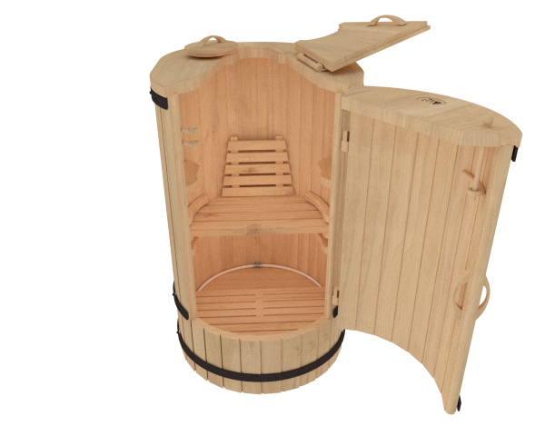 Деревянная фитобочка