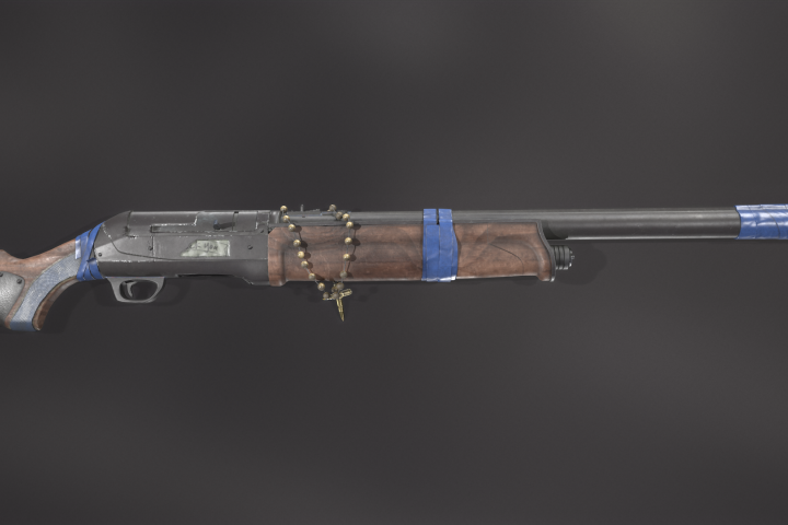 Homemade gun ''Man-made Thunderer''