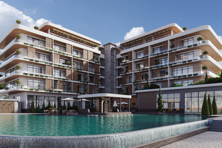 Визуализация гостиницы