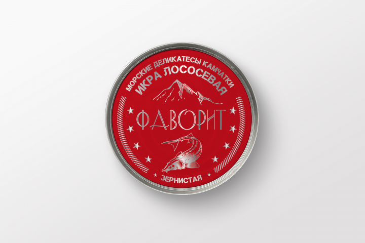 Этикетка для икры