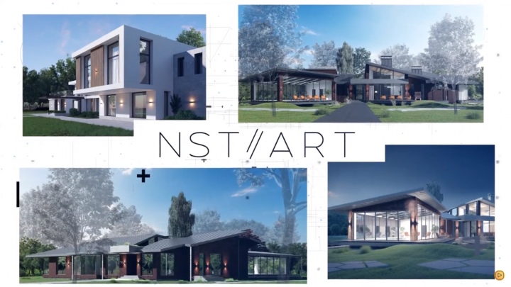 Видео презентация с инфографикой для NST/ART