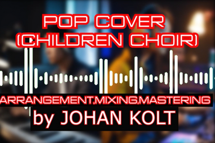 Кавер на поп-песню (сведение соло и детского хора)