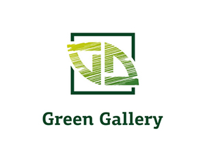 Логотип Green Galleri вертикальное озеленение