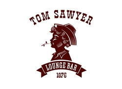 Логотип кальянного бара Tom Sowyer