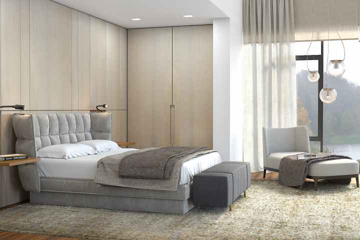 Визуализация спальни