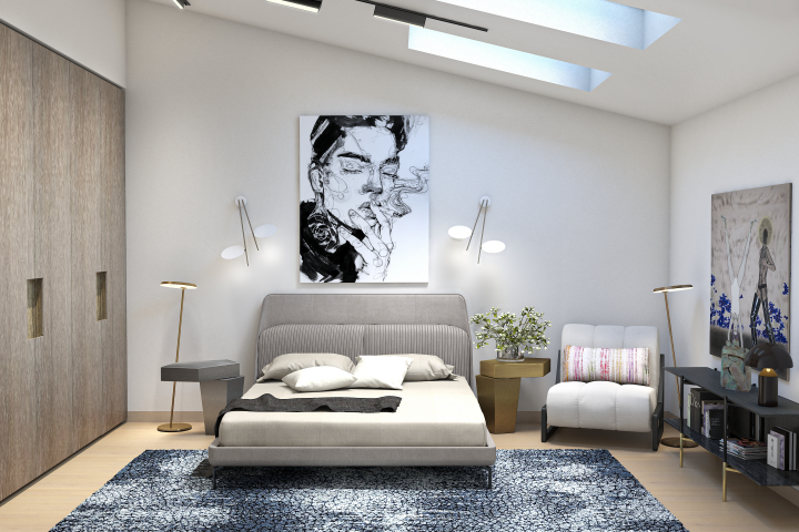 Визуализация спальни