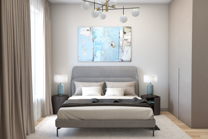 Визуализация спальни