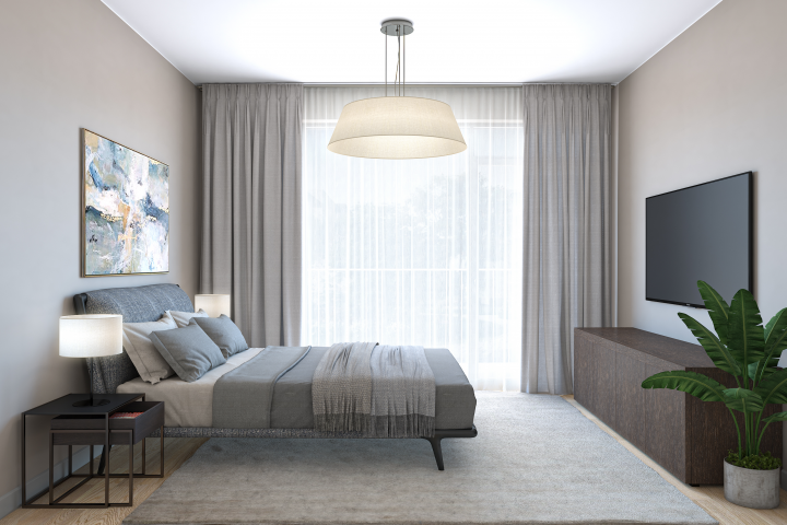 Визуализация спальни