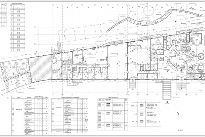 План первого этажа СПА центра