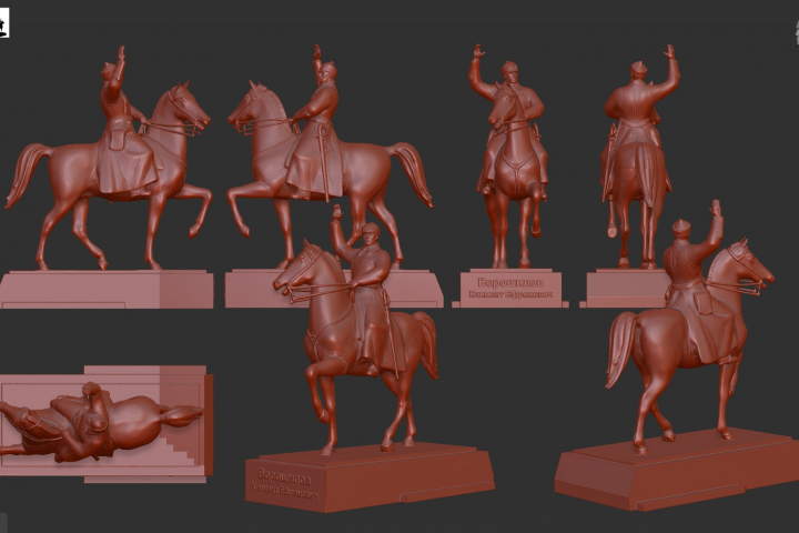 Памятник Клименту Ворошилову (Луганск)