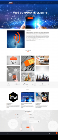 Сайт для VoIP Company