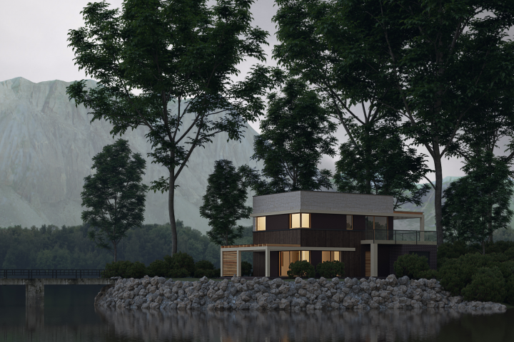 "Cabin in the fog" study project