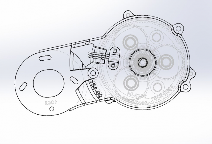 Привод с планетарным редуктором по индивидуальным требованиям