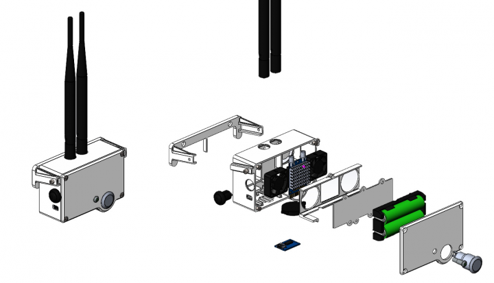 Корпус для передатчика RFD-900+