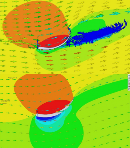 Оптимизация заднего антикрыла автомобиля FSAE