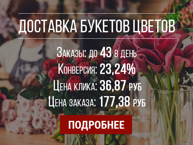Доставка цветов