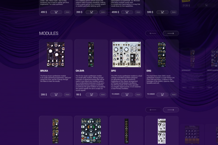 Редизайн сайта Make Noise.