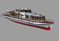 3d модель судна