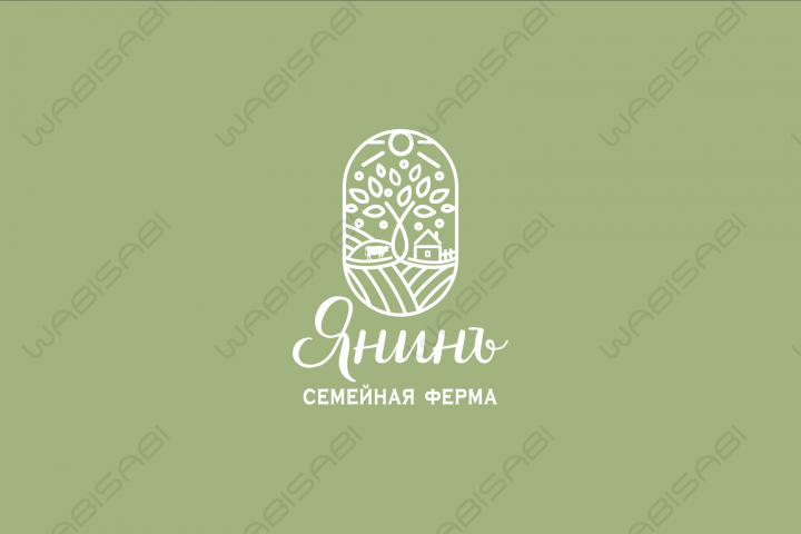 ЯНИНЪ - семейная ферма, логотип