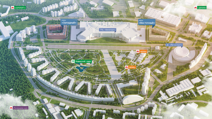 3d карта ЖК Лайнер