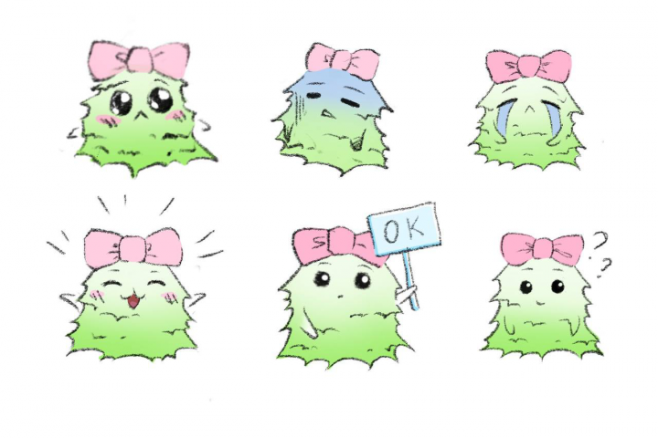 Стикерпак "Елочка"