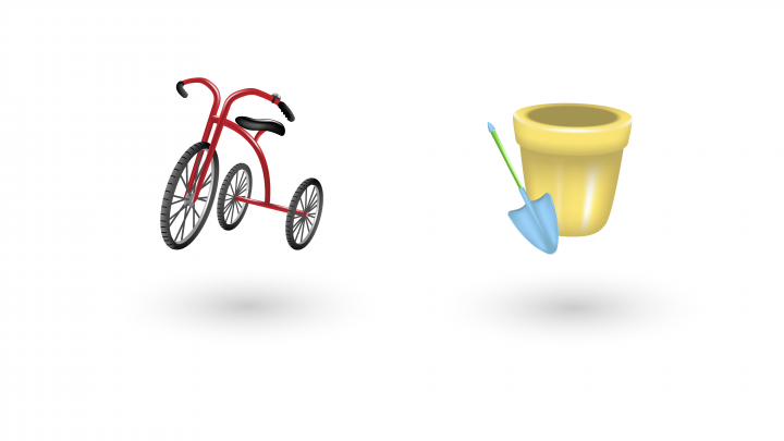 Иконки на тему детства