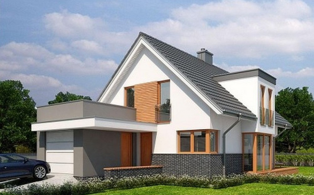 Готовый проект коттеджа 217 кв. м / Артикул DK-93