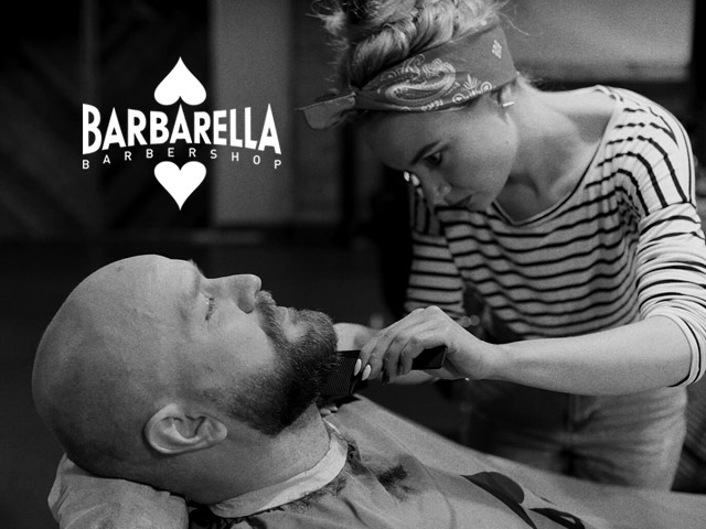 Barbarella Moscow | Барбершоп с девушками