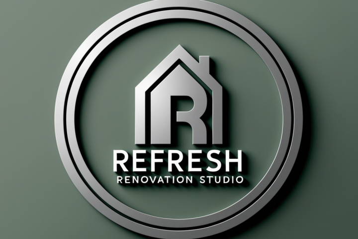 логотип для студии ремонта Refresh