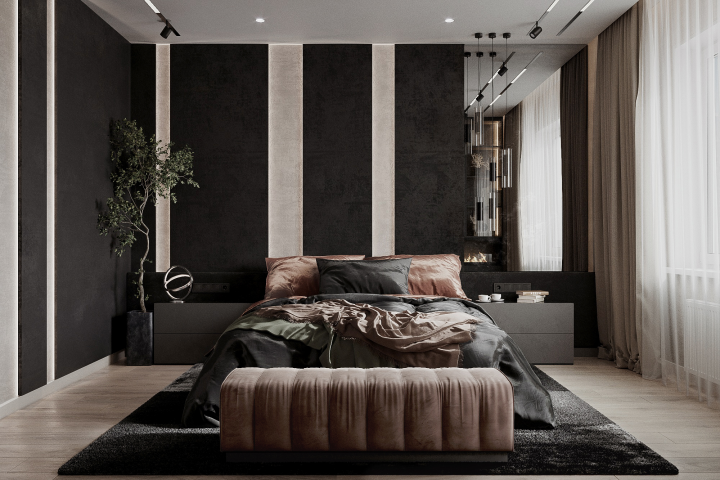 Визуализация спальни