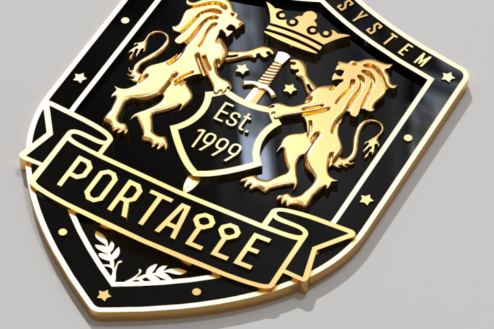 Значок с логотипом