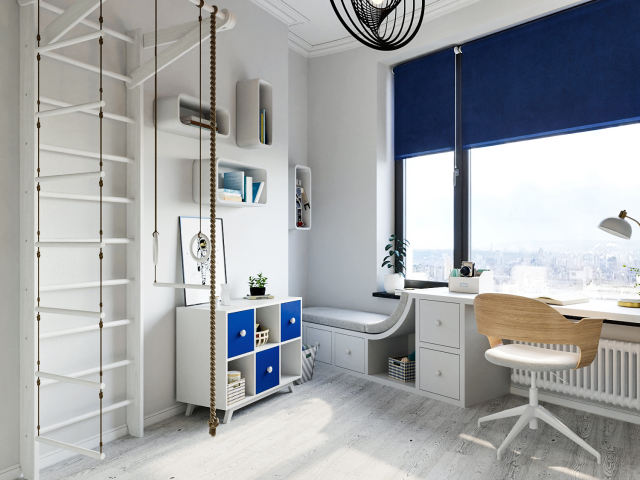 ЗД- эскиз. Детская комната. г. Москва ЖКСимвол