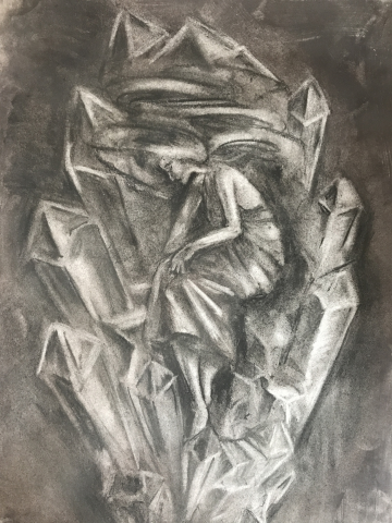 В кристалле