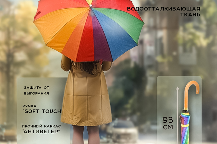 Инфографика зонт