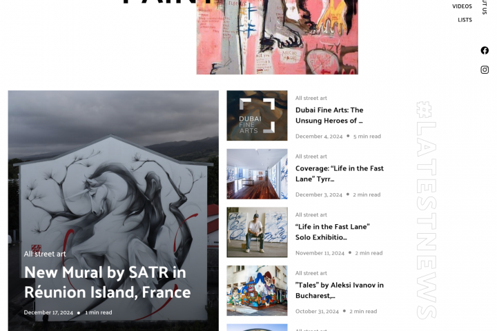Новостной блог Street Art news