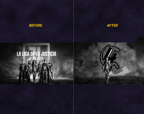 Замена фона, удаление лишних элементов