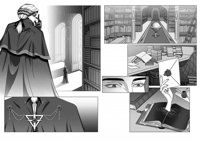 манга стиль