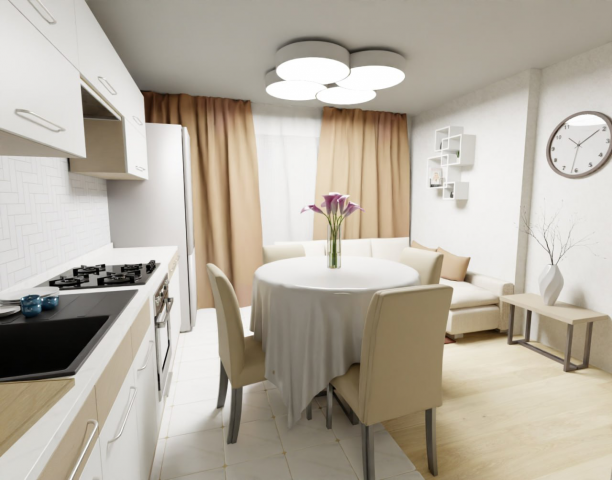 Кухня-гостиная