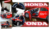 коллаж для автосалона HONDA 2