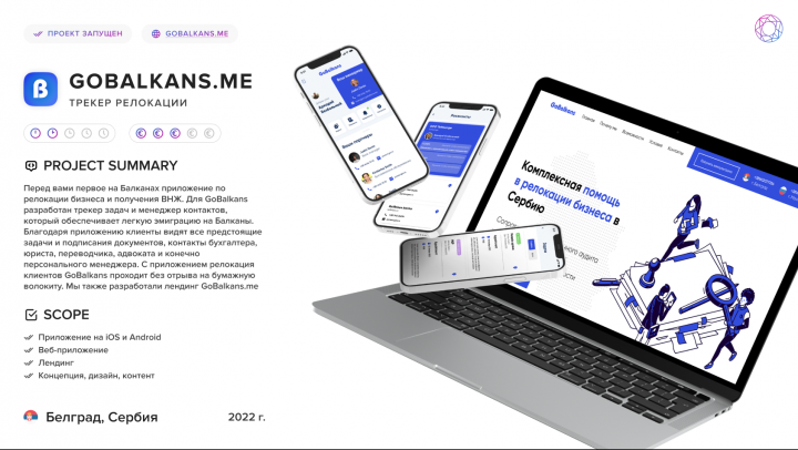 Трекер релокации - GoBalkans.me