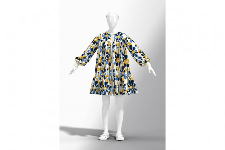 Моделирование и визуализация платья 3D