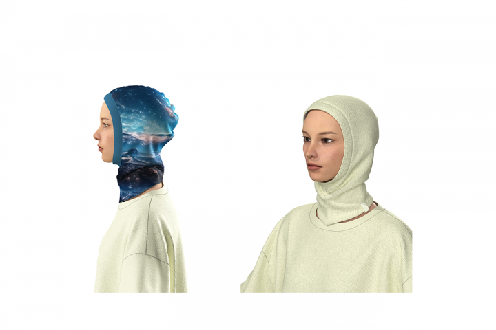 Эскиз шапки балаклавы