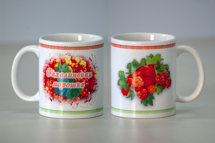 Разработка макетов и печать на кружках