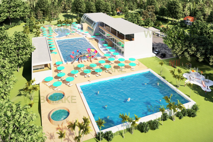 Зона отдыха: Концепция, визуализация