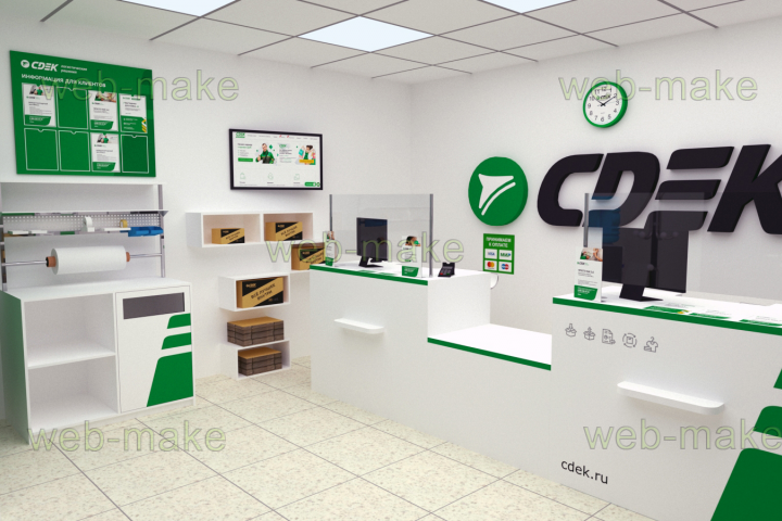 Визуализация офиса