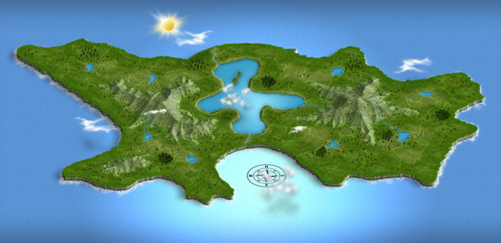 Интерактивная карта для игры