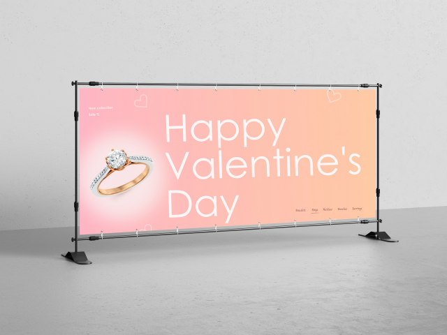 Баннер для ювелирного салона