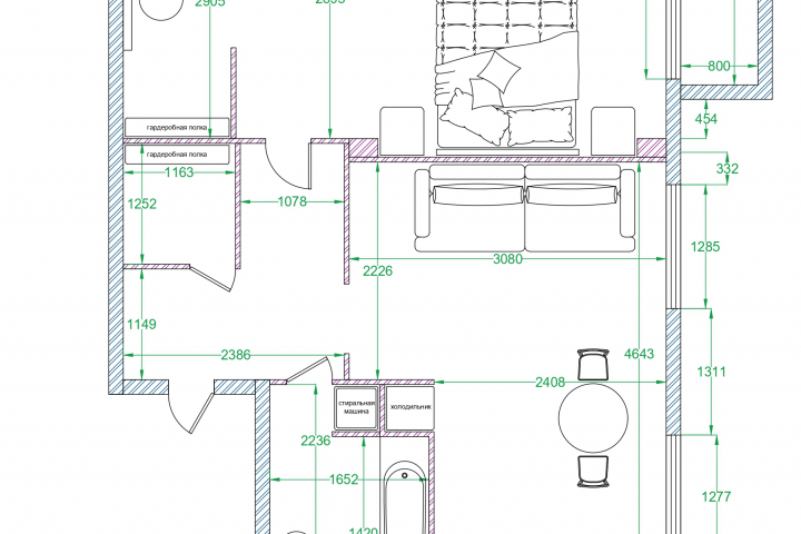 Планировка квартиры