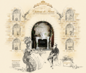 Дизайн сайта кафе - бутик - ателье цветов - студия декора "Chate